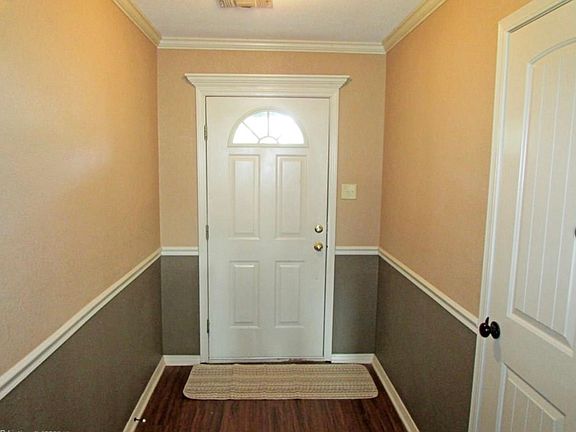 Entry Hall with Crown Molding