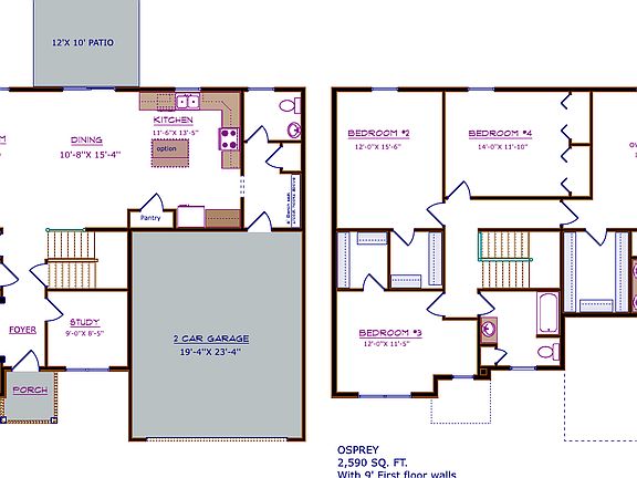 Osprey floor plan