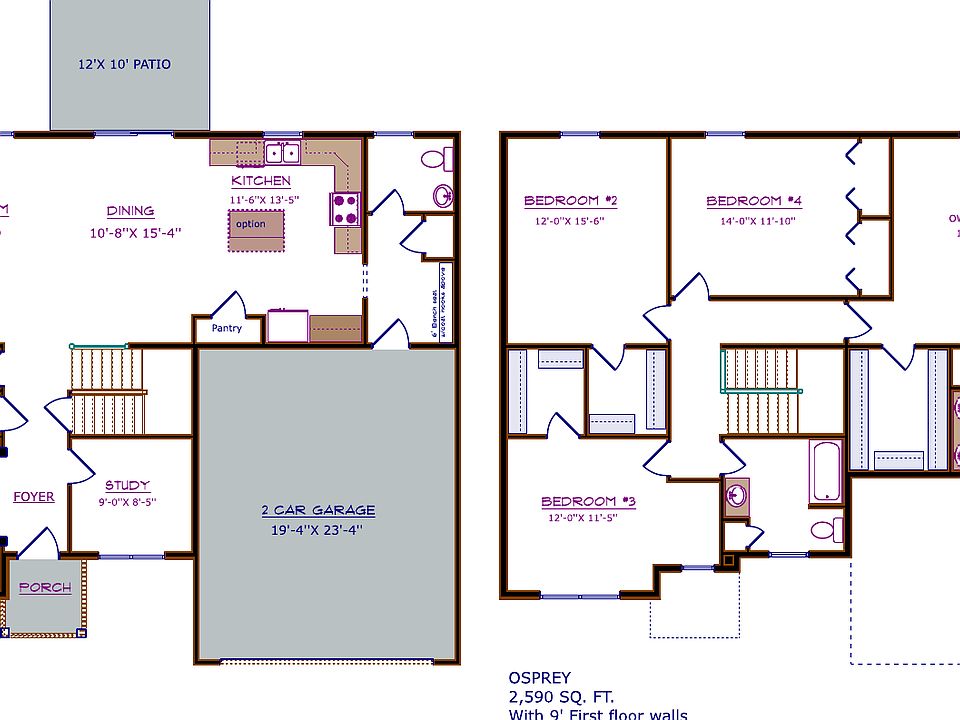 Osprey floor plan