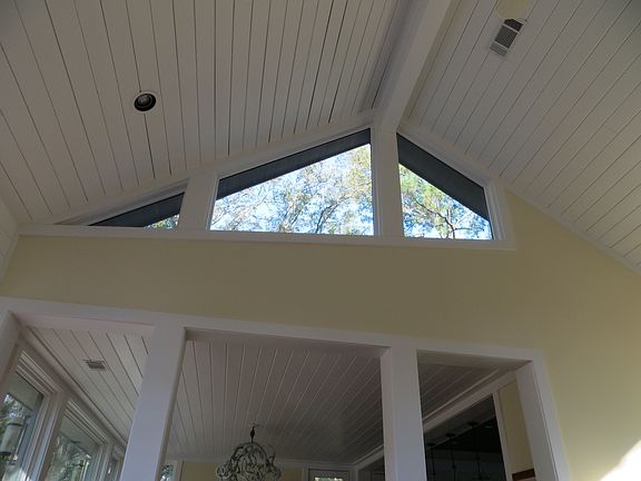 Sun rm clerestory windows