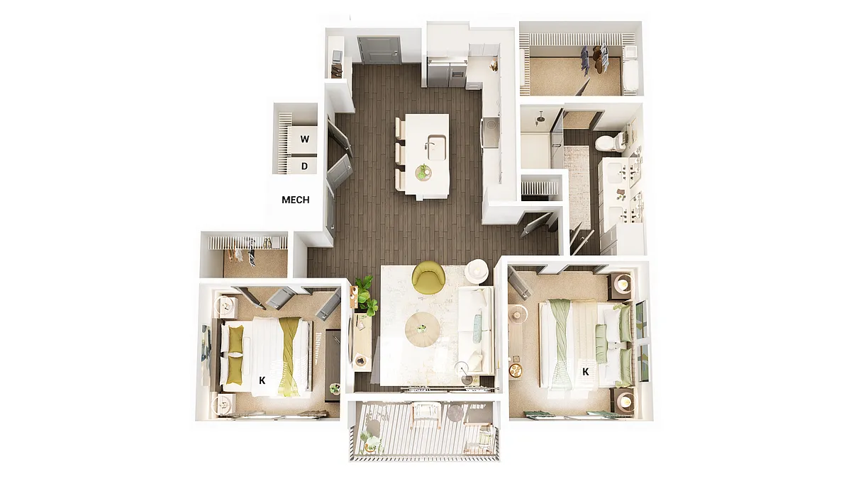 Floor plan B1