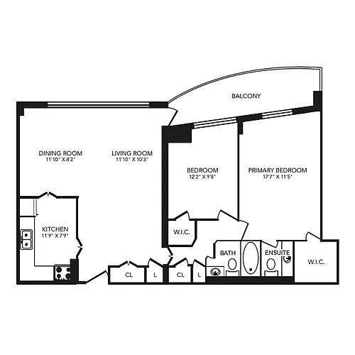 Floor plan 304