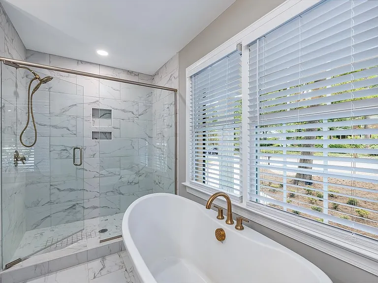 Primary Bath Walk-in Shower & Tub