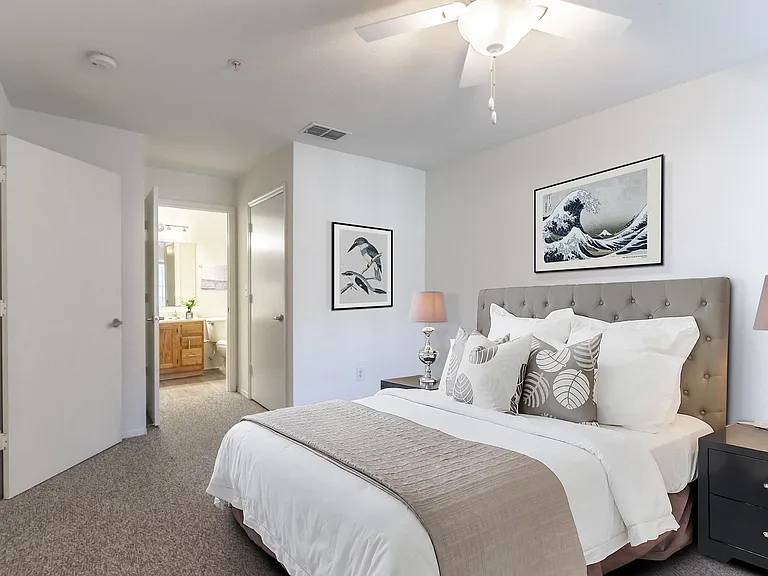 Spacious Bedroom with Closet and Ensuite Bath