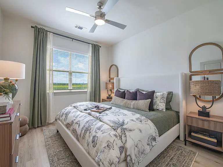 Elevate your living experience at Sage at Celina Residences. This beautifully appointed bedroom combines comfort and style with serene views and modern finishes. Transform your lifestyle todayschedule a tour and see it for yourself!