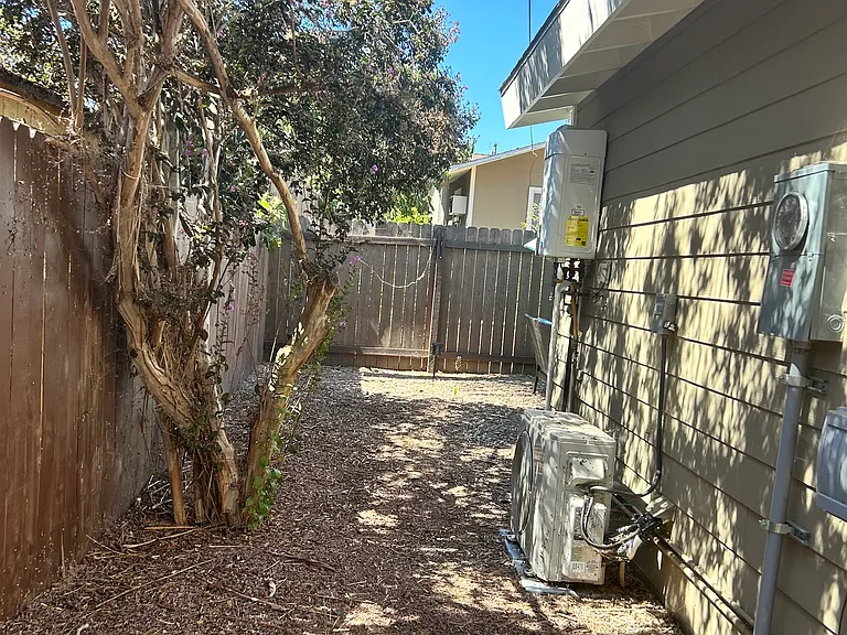 Side yard.