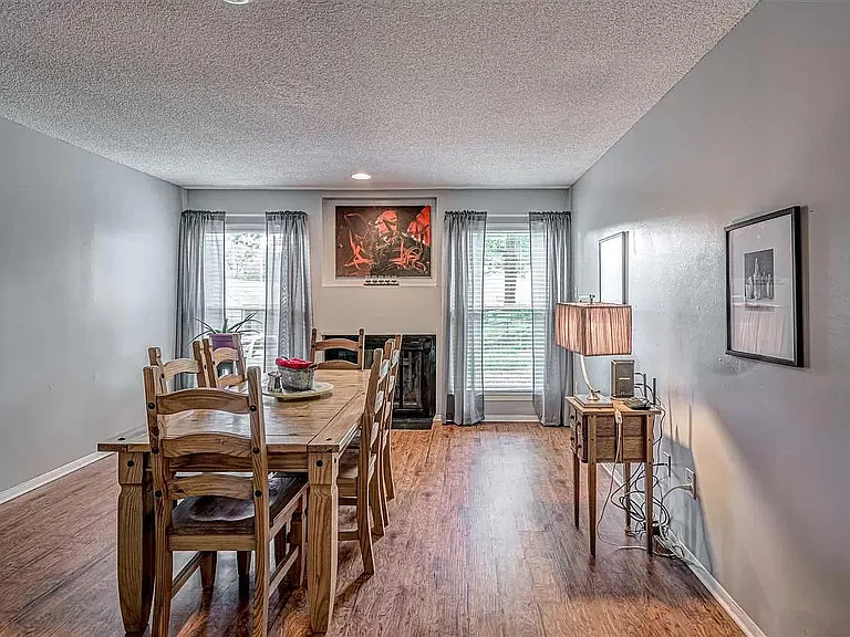 Dining/Bonus Room with Fireplace (Furnished)