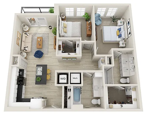 Floor plan B2
