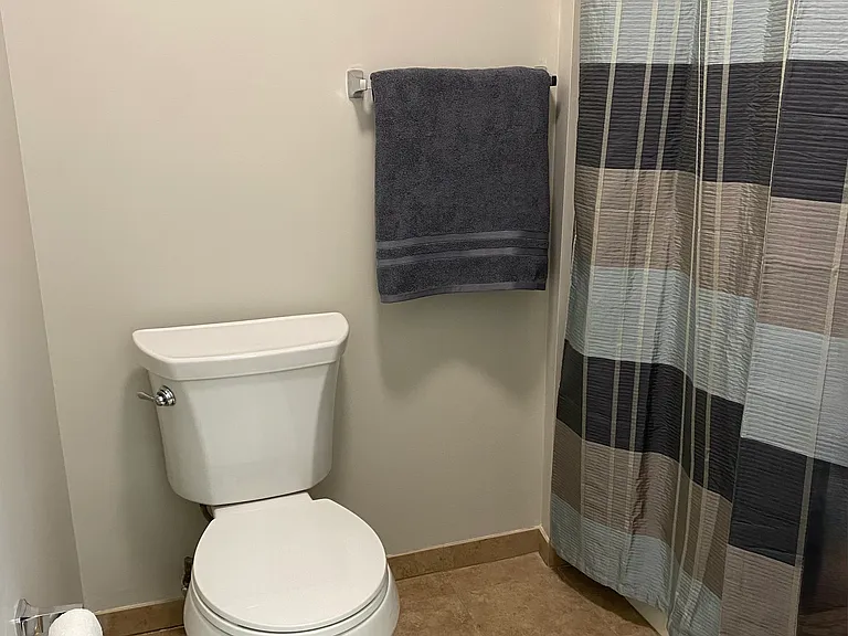 Master bathroom.