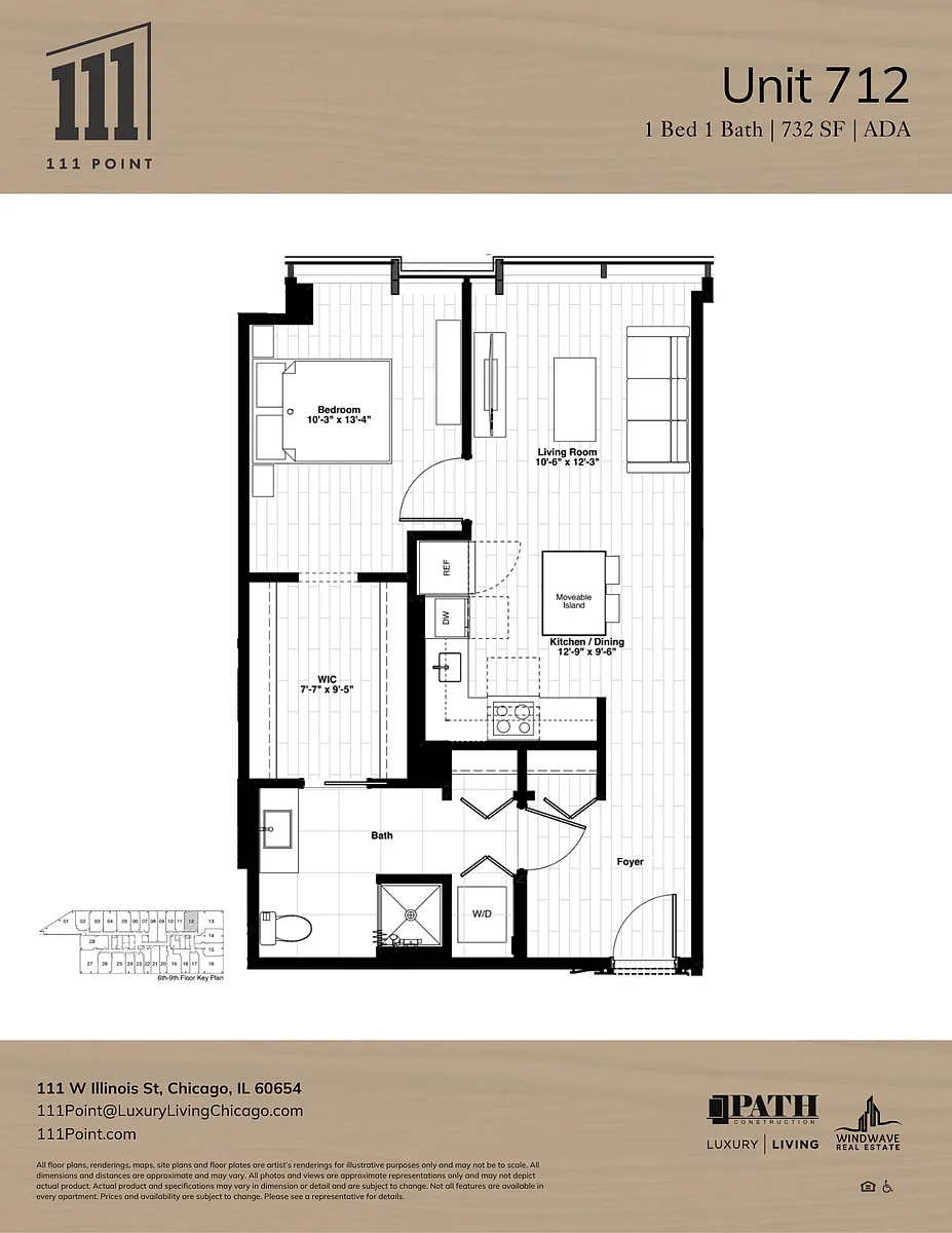 Floor plan 712