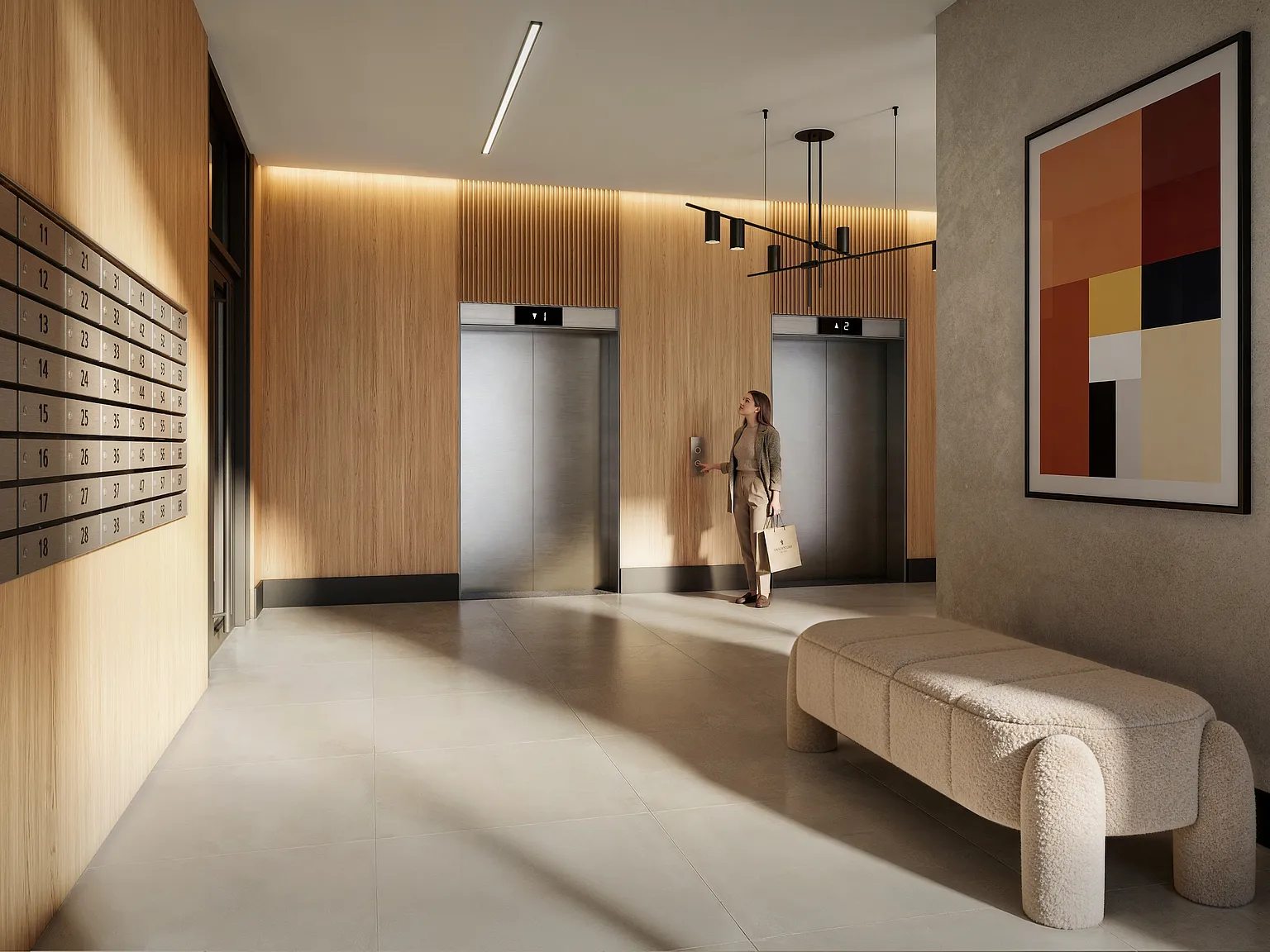 1 bed, 1.0 bath, 492 sqft, $1,895 — Photo 2