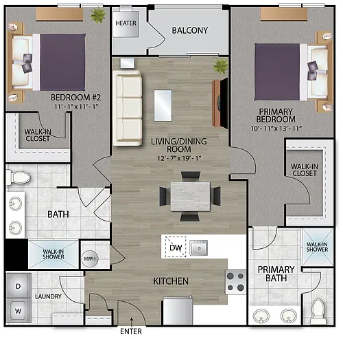 Floor plan B10-C