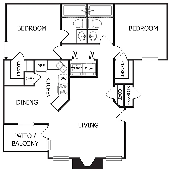 Floor plan B