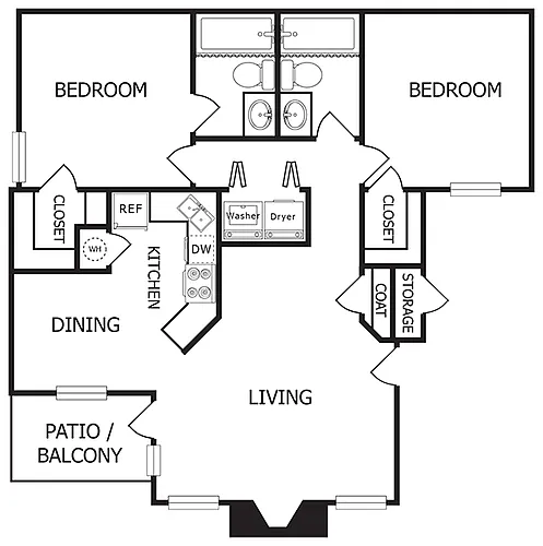 Floor plan B