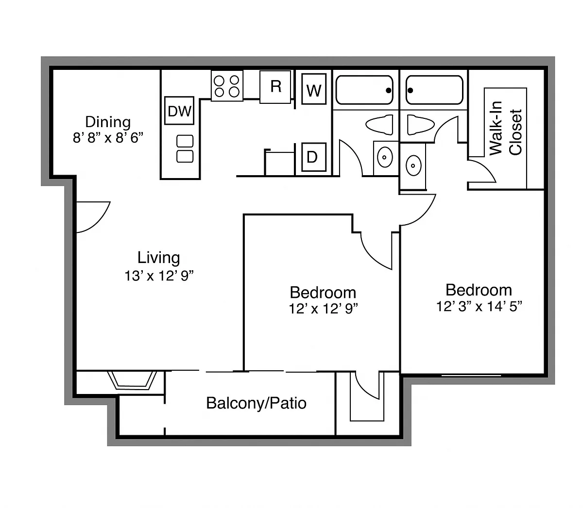 Floor plan D