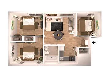 Rented by Platinum Properties