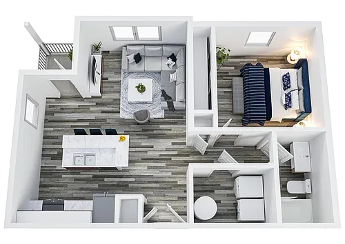 Floor plan The Oakland