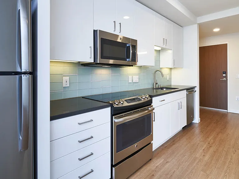 Kitchen with Stainless Steel Appliances