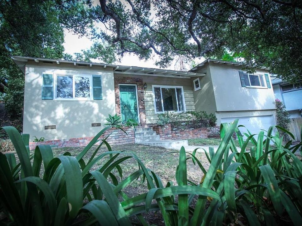Front view of the home