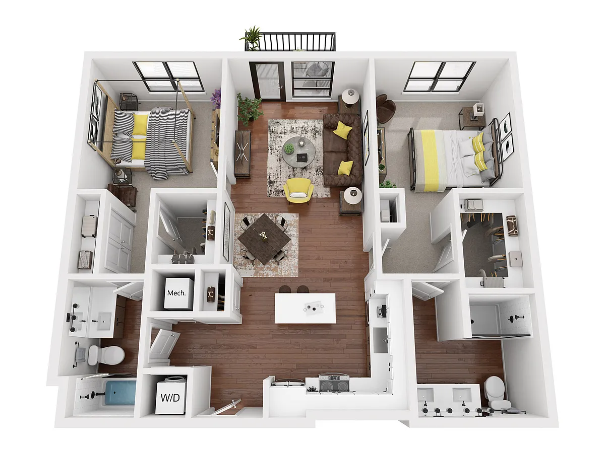 Floor plan B6