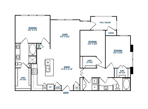 Floor plan C2