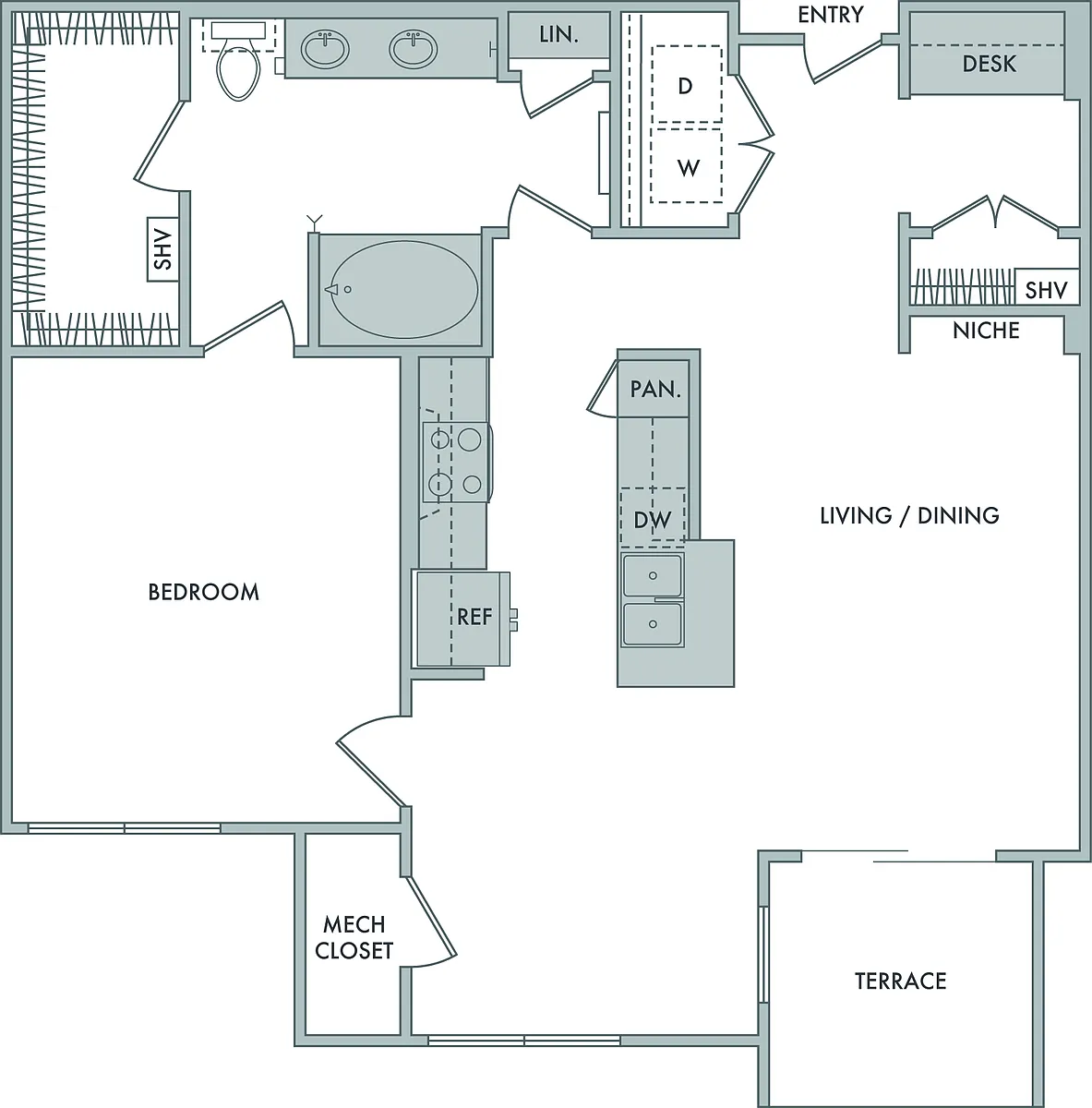 Floor plan E