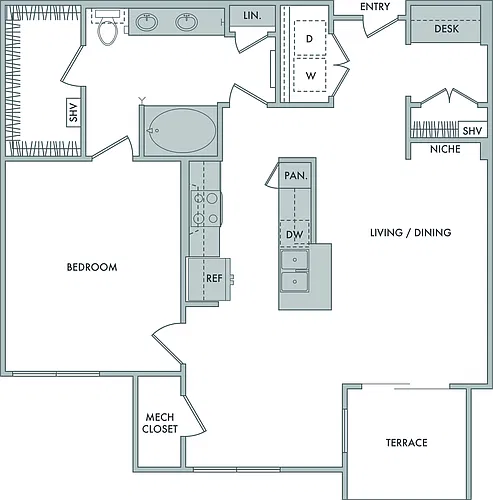 Floor plan E
