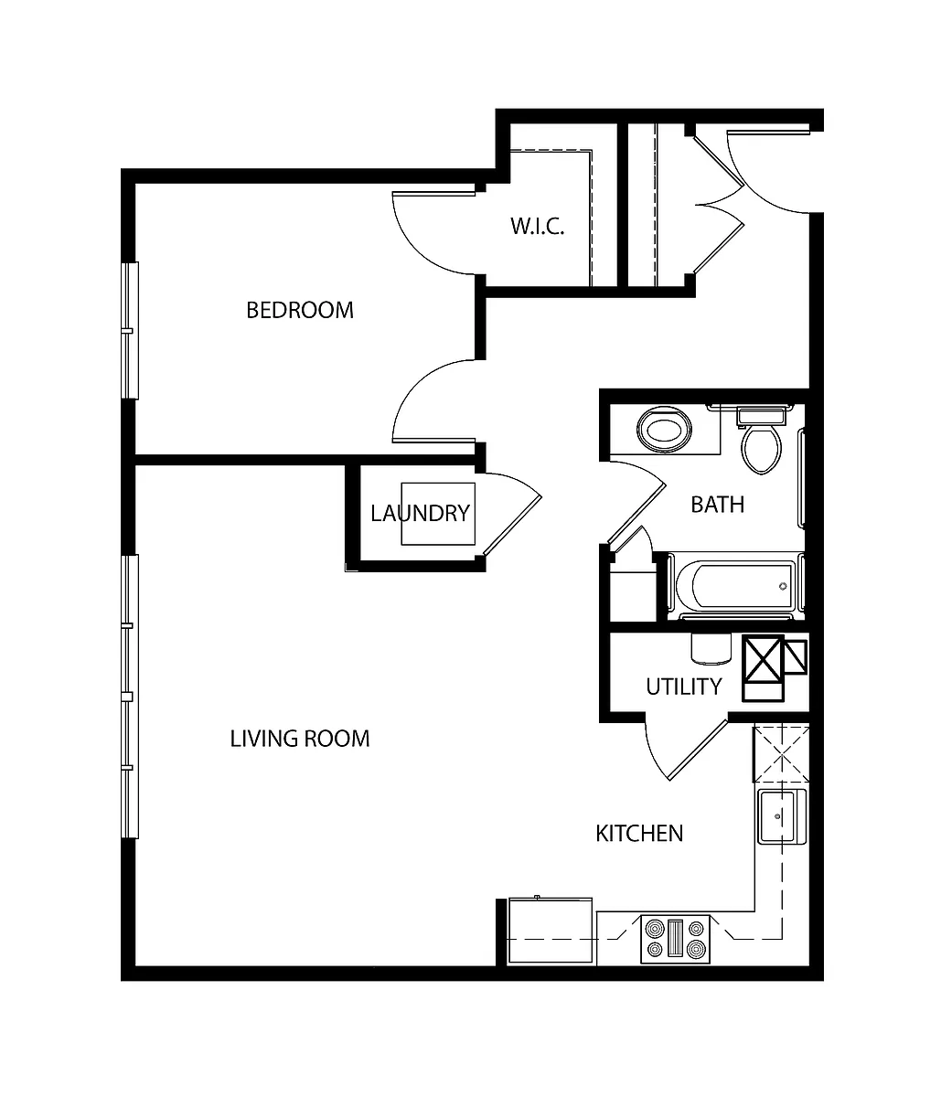 Floor plan Plan A