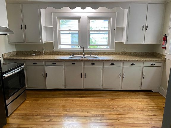 Looking into kitchen from dining room