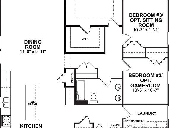 Claiborne II First Floor