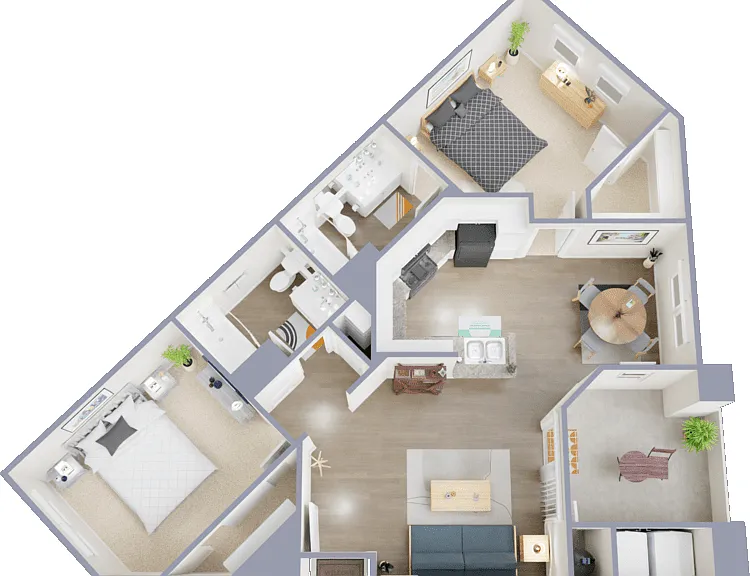 Plan Five Floorplan Diagram