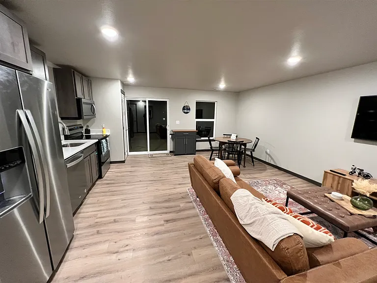 Walk-out and potential separate entry of lower level