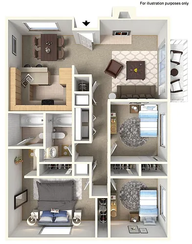 Floor plan Magnolia