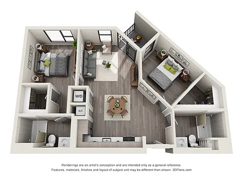 Floor plan B1
