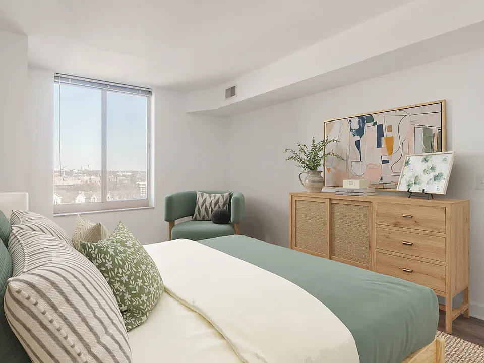 Bedroom with Hard Surface Flooring