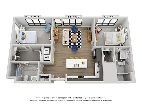 Floor plan The Orchid
