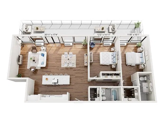 Floor plan 02PH