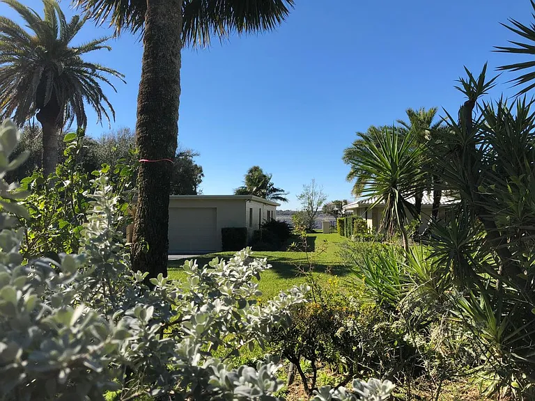 Lush landscaping all around you.