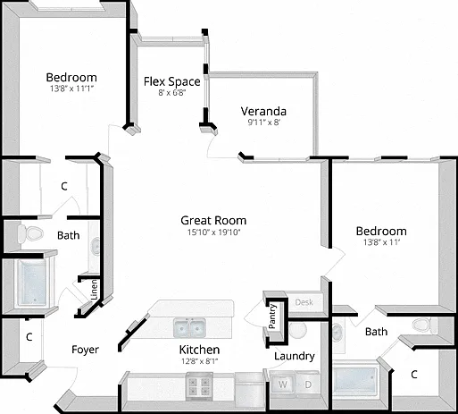 Westhaven Luxury Apartments — Photo 34