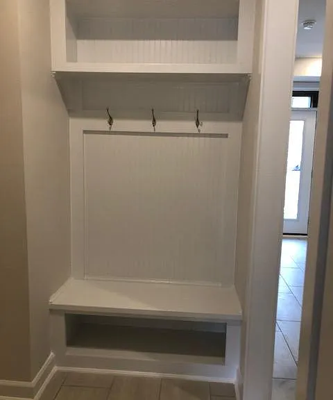 Mud Room in front of garage entrance
