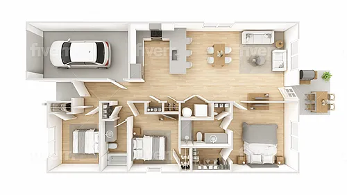 Floor plan B