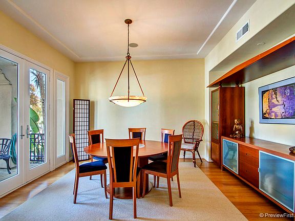 Dining Area Open to Front