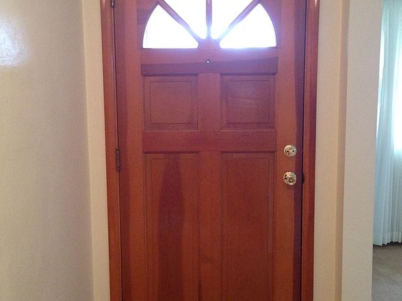 Solid wood entry
