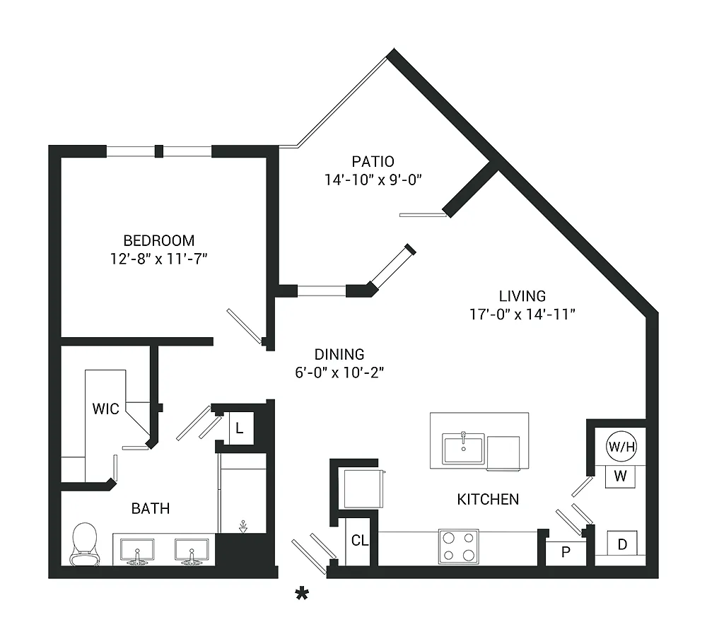 Floor plan Cerulean