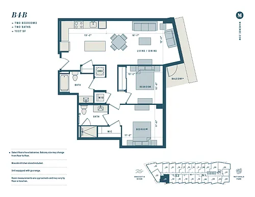 Floor plan B4B