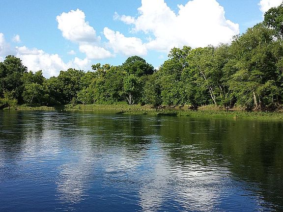 View of river from lot 