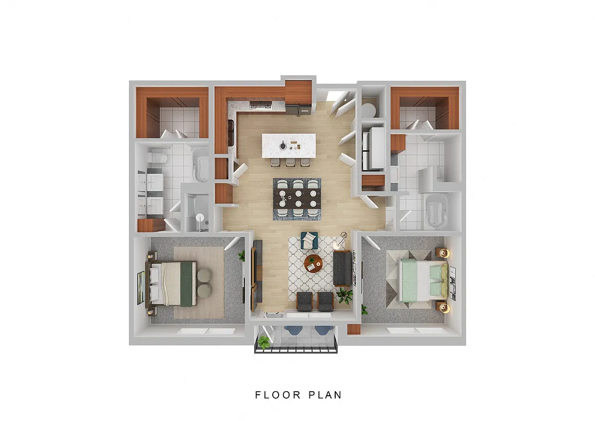 Floor plan B3
