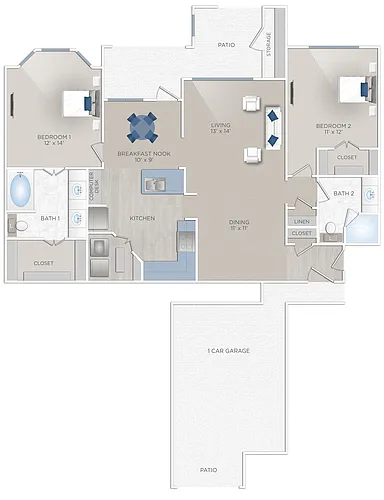 Floor plan Surreal (B2)