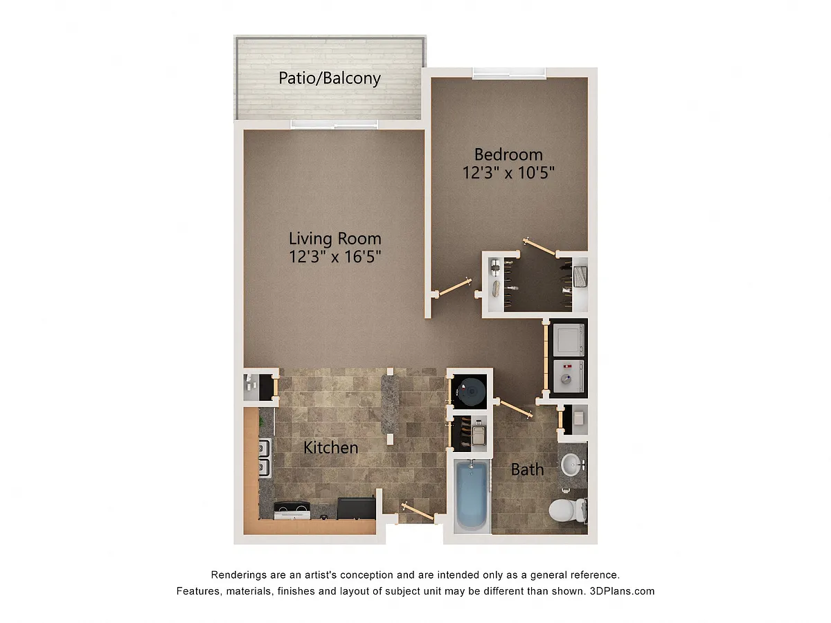 Floor plan Maple