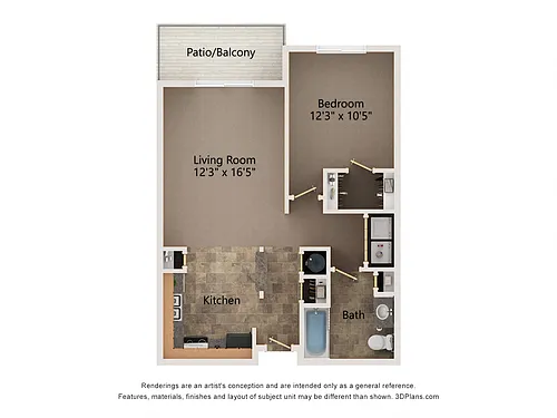 Floor plan Maple